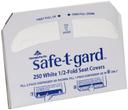 Safe T Gard 1/2 Fold Toilet Seat Covers -- 1000 per case