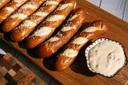 J and J Snack Special Print Bavarian Pretzel Stick, 2.4 Ounce -- 72 per case.