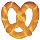 J and J Snack Original Twist Gourmet Soft Pretzel, 6 Ounce -- 24 per case.