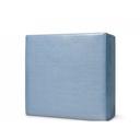 Chicopee Veraclean 12 x 13 inch Blue Medium Duty Critical Cleaning Wipe - Poly Bag -- 1000 per case.