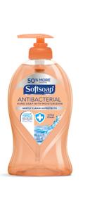 Soft Soap Crisp Clean Antibacterial Hand Wash, 11.25 Ounce -- 6 per case.
