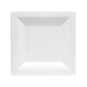 WNA Milan Grand White Bistro Entree Square Plate -- 10 per case.