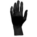 ProWorks Black Large 5 Mil Powder Free Nitrile Exam Gloves -- 1000 per case.