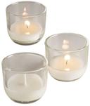 Sterno CandleLamp 8 Hour PetiteLites Clear Glass Traditonal Wax Candle -- 48 per case