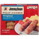 Jimmy Dean Fully Cooked Sausage Link - Regular, 9.6 Ounce -- 8 per case