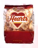 Valley Lahvosh Hearts Original Cracker Bread, 8 Ounce -- 12 per case.