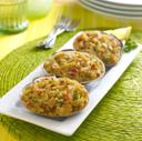 Sea Watch Premium Stuffed Clams in Natural Shells, 2 Ounce -- 36 per case.
