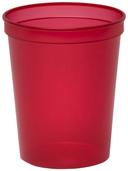 WNA Polypropylene Squat Color Changing Red Cup, 16 Ounce - 25 count per pack -- 20 packs per case