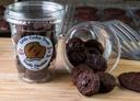 Cookies N Milk Double Chocolate Edible Cookie Dough Bites, 6 Ounce Cup -- 12 per case