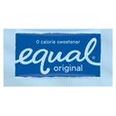 Equal Sweetener Packets,  50 Count -- 12 Case