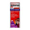 Sudafed PE Childrens Grape Flavor Cold and Cough Liquid, 4 Ounce -- 36 per case