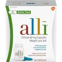 Alli Weight Loss Aid Capsules - Starter Kit, 60 count -- 6 per case