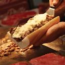 Original Philly Cheesesteak Halal Seasoned Beef Sandwich Slice, 4.15 Ounce -- 40 per case.