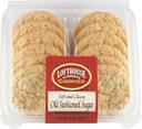 Parco/Lofthouse Traditional Wire Cut Soft and Chewy Old Fashioned Sugar Cookies, 15 Ounce -- 12 per case.