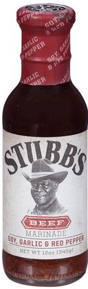 Stubbs Beef Marinade, 12 Ounce -- 6 per case