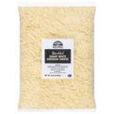 Alp and Dell Shredded Sharp White Cheddar Cheese, 5 Pound -- 4 per case