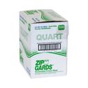 ZipGards Clear Disposable Reclosable Freezer Zipper Bag, 7 x 8 inch -- 500 per case.