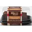 Cheesecake Factory At Home Single Slice Belgian Chocolate Cheesecake, 3.43 Ounce -- 12 per case