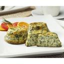Oak Stove Kitchens Cheese and Spinach Crustless Quiche -- 90 per case