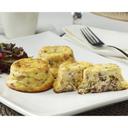 Oak Stove Kitchens Cheese and Bacon Crustless Quiche -- 90 per case