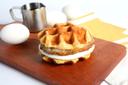Grand Prairie Sausage Egg Waffle Sandwich , 24 count