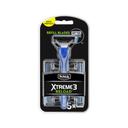 Schick Xtreme 3 Reload Hybrid Display Razor, 5 count -- 12 per case