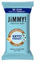 JiMMY Keto Macadamia Nut Crunch Protein Bar, 1.66 Ounce - 12 count per pack -- 12 packs per case