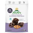Jojos Dark Chocolate Covered Pretzels, 3 Ounce -- 6 per case