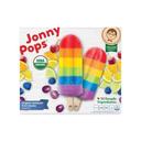 Jonnypops Organic Rainbow Fruit Stacks Pop, 8 count -- 6 per case