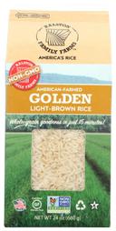 Ralston Family Farms Golden Light Brown Rice, 24 Ounce -- 6 per case