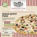Wisepies 10 inch Veggie Outfit Traditional Pizza, 15 Ounce -- 8 per case