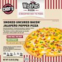 Wisepies 10 Inch Smoked Bacon Jalapeno Popper Pizza, 13.35 Ounce -- 8 per case