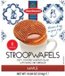 Daelmans Maple Jumbo Stroopwafel, 10.94 Ounce Box -- 8 per case.