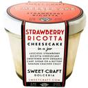 Sweet Craft Dolceria Strawberry Ricotta Cheesecake, 3 Ounce -- 12 per case