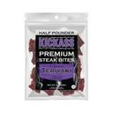 Kickass Teriyaki Premium Beef Jerky Steak Bites, 0.5 Pound -- 10 per case