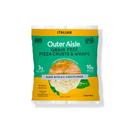 Outer Aisle Italian Cauliflower Pizza Crusts and Wraps, 2 count -- 12 per case