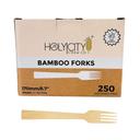 Holy City Straw Company Bamboo Fork, 6.7 inch -- 1000 per case