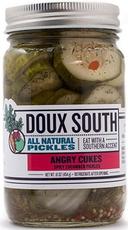 Doux South Angry Cukes Pickle, 16 Ounce -- 6 per case
