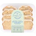 Simply Joys Bakery Sliced Apple Caramel Cake, 14 Ounce -- 10 per case