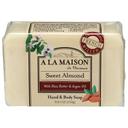 A La Maison French Sweet Almond Bar Soap, 8.8 Ounce