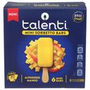 Talenti Mini Alphonso Mango Sorbetto Bar, 11.1 Fluid Ounce -- 36 per case