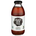Just Ice Tea Organic Original Unsweetened Black Tea, 16 Fluid Ounce -- 12 per case