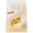 Lindt and Sprungli Lindor White Chocolate Truffles, 15.2 Ounce -- 6 per case