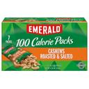 Emerald 100 Calorie Packs Roasted and Salted Cashews , 4.34 Ounce -- 8 per case