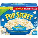 Pop Secret Homestyle Butter Flavor Microwave Popcorn - Sharing Bag, 38.4 Ounce -- 4 per case