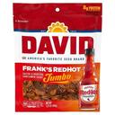 David Franks Redhot Flavored Salted and Roasted Jumbo Sunflower Seeds, 5.25 Ounce -- 12 per case