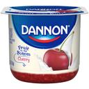 Dannon Fruit on the Bottom Cherry Low Fat Yogurt, 5.3 ounce -- 12 per case