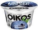 Oikos Dannon Core Blueberry Blended Nonfat Greek Yogurt, 5.3 Ounce Cup -- 12 per case