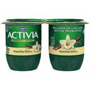 Activia Vanilla Probiotic Yogurt, 4 Ounce -- 24 per case.