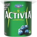 Activia Blueberry Probiotic Yogurt, 4 Ounce -- 24 per case.